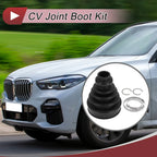 Inner CV Joint Boot Kit with Clamps for BMW X5 (2000–2006) - 31607565315