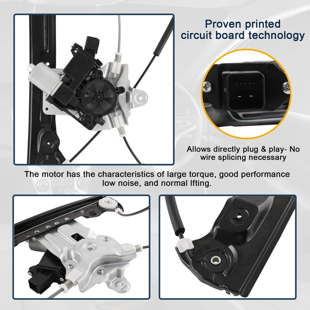 Front Driver Side Window Regulator for Chevy Cruze (2011-2015)
