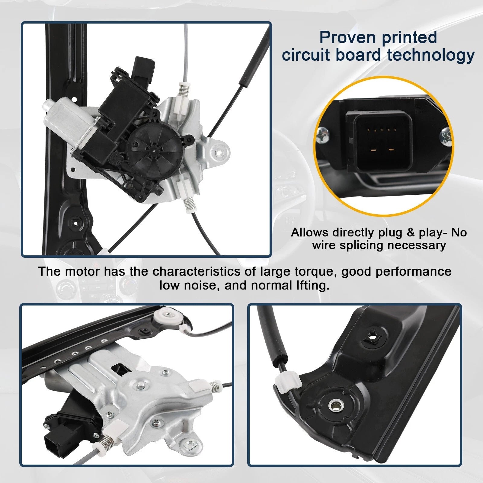 Front Driver Side Window Regulator for Chevy Cruze (2011-2015)