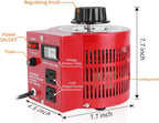 20Amp Variac Variable Transformer AC Voltage Regulator 2000VA 0-130V