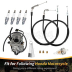 Carburetor Assembly w/ Throttle Cable for Honda VT750C Shadow Aero 750 (2004–2009)