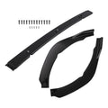 Front Protection Kit for Toyota Camry SE XSE (2018–2023) Black Plastic Splitter Lip