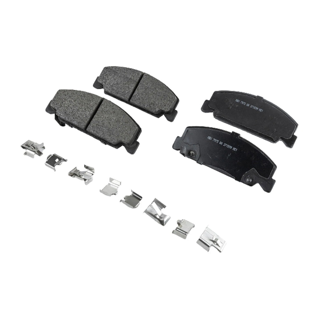 Brake Rotor and Pad Kit for Honda Civic (1990–2000) Front Solid FWD
