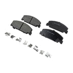 Brake Rotor and Pad Kit for Honda Civic (1990–2000) Front Solid FWD