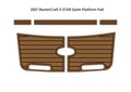 Swim Platform Pads for MasterCraft X-STAR (2007) - EVA Foam Teak Deck Mat
