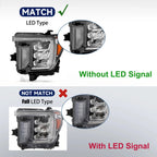Left Driver LED Headlight Assembly for GMC Sierra 2500HD (2020–2023)