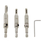 Holes Hinge Drill Bit Set (5/64", 7/64", 9/64") - High-speed Steel