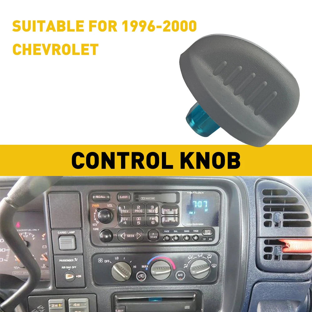 Set of 4 Heater Climate Control Knobs for GMC Chevy Pickup Tahoe Suburban (1995–1999)