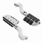 Chrome Lion Paw Footpeg Mount Bracket for Harley Davidson Touring (1993–2024)