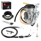 Carburetor w/ Throttle Cable & Intake Boot for Kawasaki KLR650 (2008–2018)