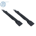 Set of 2 Steel Mulching Blades for John Deere 42"