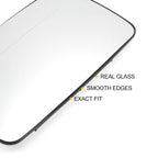 Left Upper Heated Mirror Glass for Mercedes Sprinter (1995–2006)
