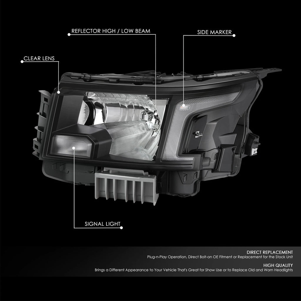 LED Headlight Assembly for Nissan Frontier (2022–2025) - Driver Left Side