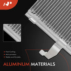 A/C Condenser with Bracket for BMW E30/E36 325i 325is (1982-1994)