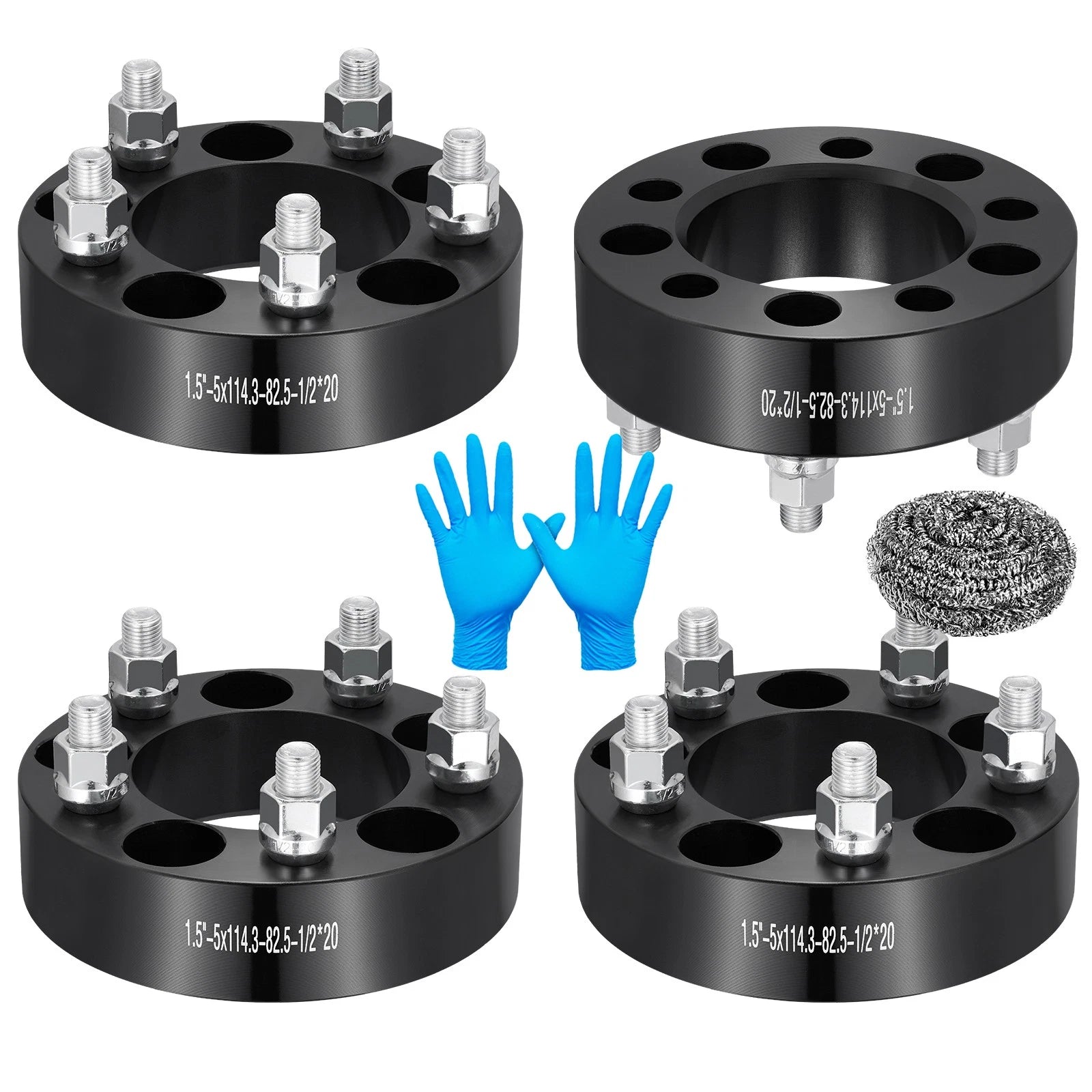 Wheel Spacers 4PCS 1.5" 5x114.3 5x4.5 for Jeep Cherokee (1984–2001)