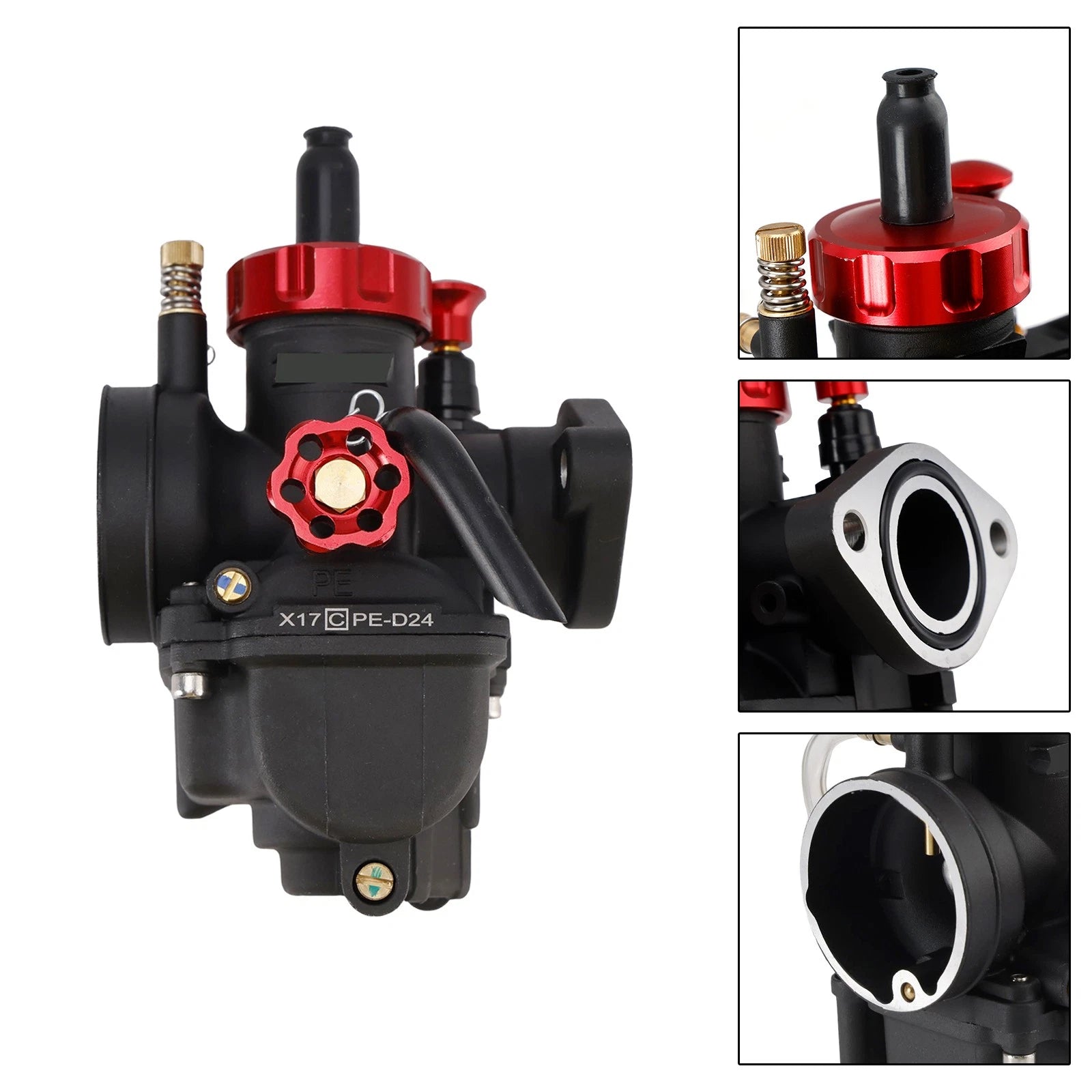 24mm Carburetor for 140cc-150cc ATV Motorcycle Dirt Bike Go Karts