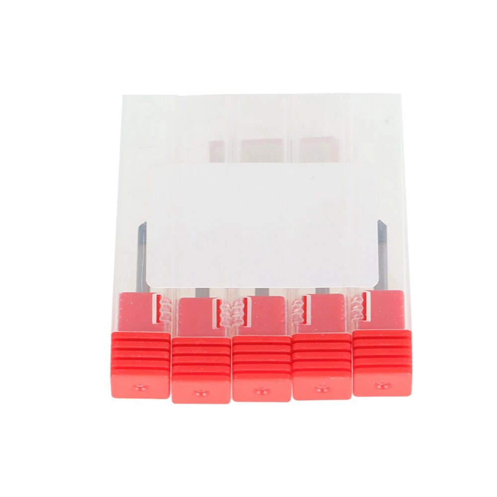Carbide End Milling Cutter Set for 1/8" Diameter (4 Flutes, 90Â°)