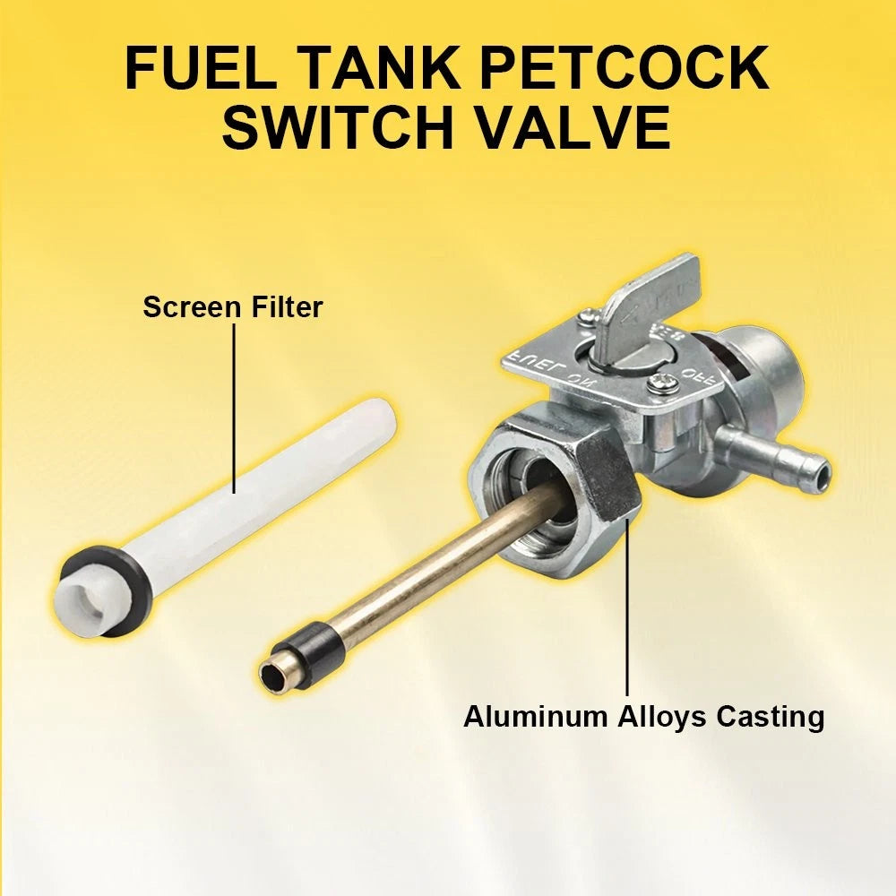Gas Tank Fuel Petcock Valve M18 K for Honda ATV ATC250SX ATC250ES (1985–1987)