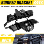 Pair of Plastic Bumper Guide Brackets for Buick Encore (2019–2022) LH & RH