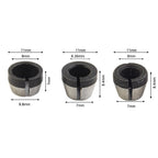 Collet Chuck Set for Power Tools (6mm, 6.35mm, 8mm)