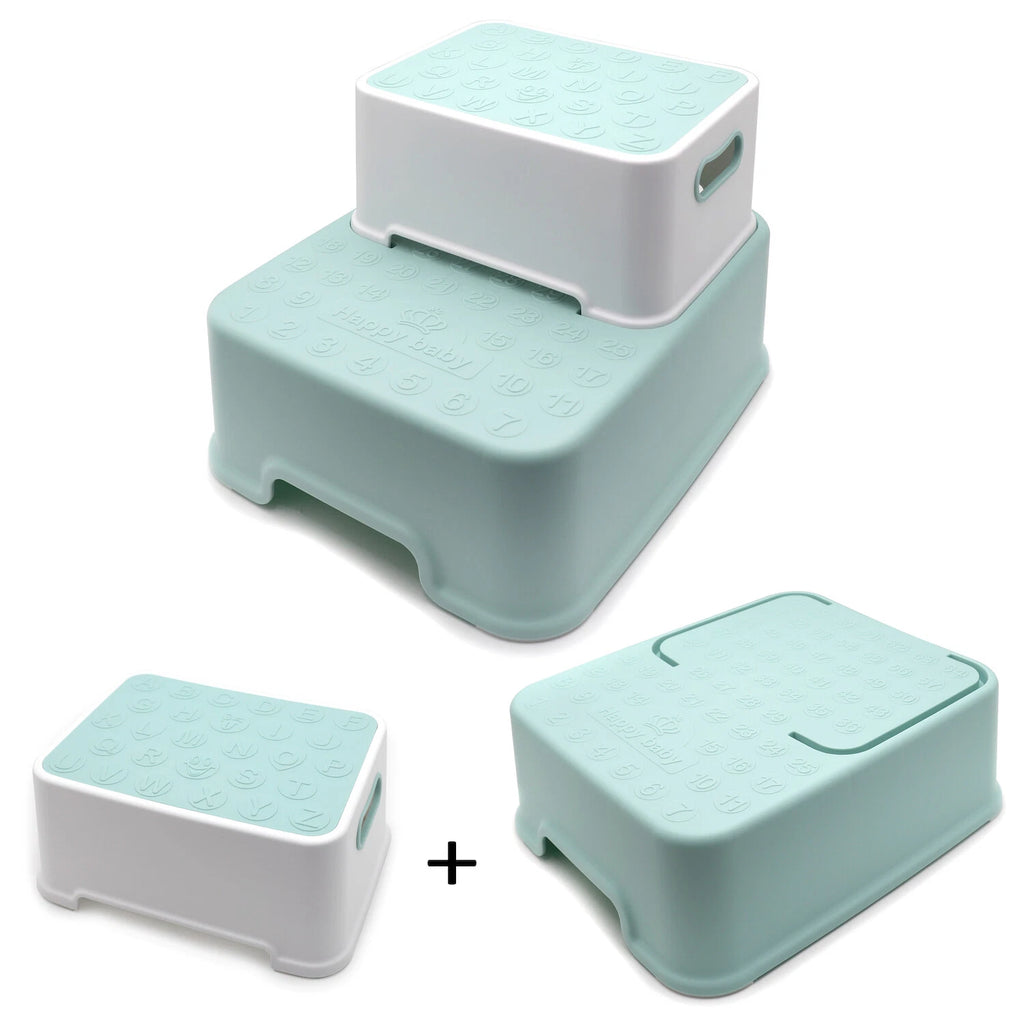 2X Anti-Slip Step Stool for Toddler Kids Bathroom Potty