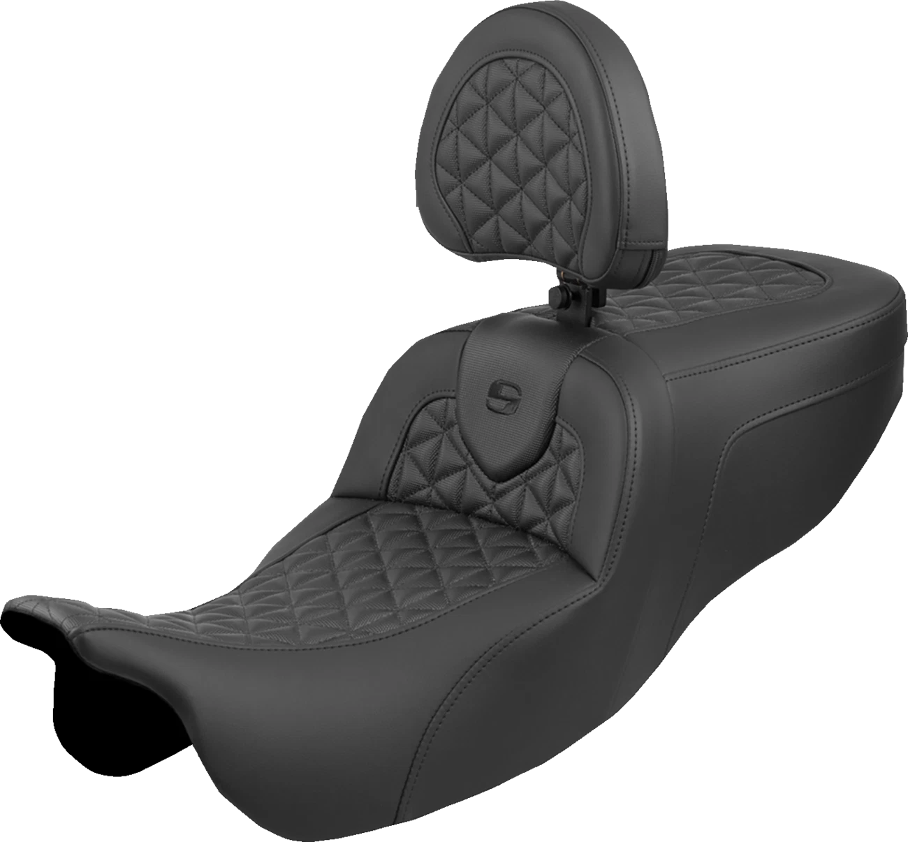 SADDLEMEN Roadsofa Seat with Backrest for FLRT/FLTRT (2015–2025)