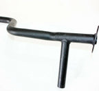 Black Alloy Twin Exhaust Pipe Mufflers for GY6 150cc Quad Bike ATV