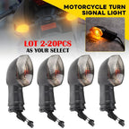 2X Front Rear Turn Signal Light for YZF R1 R6/S R7 R3 R25 R15 R125 (Smoke Amber)