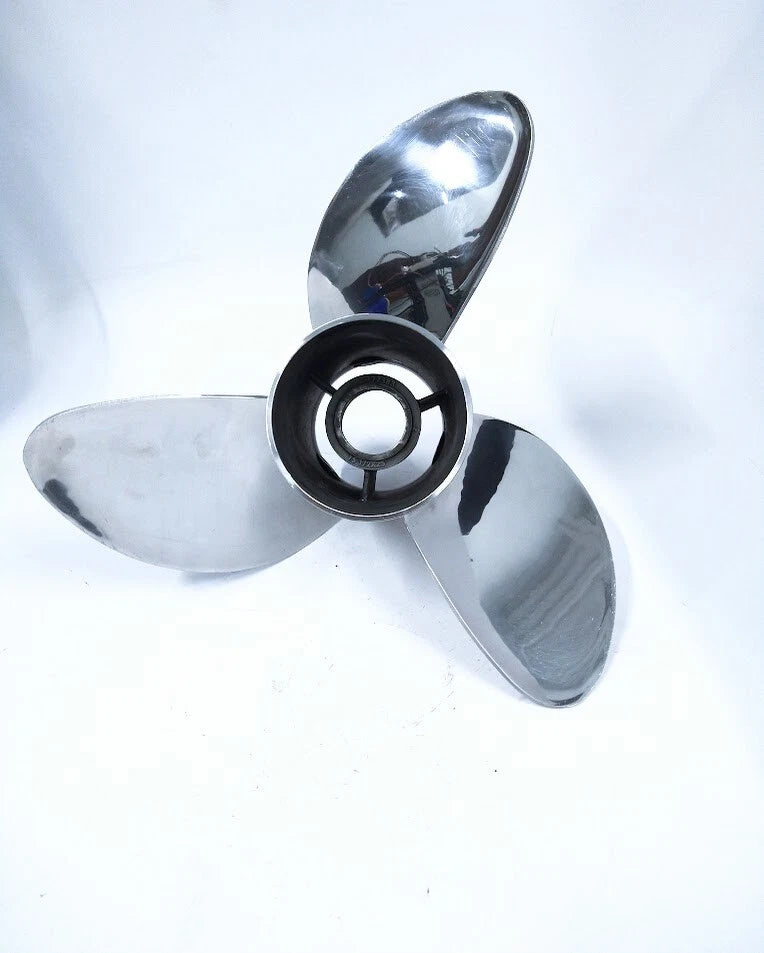 3X 15.5 x 25 Stainless Steel RX3 Propeller for Evinrude Johnson (177383 - LH)