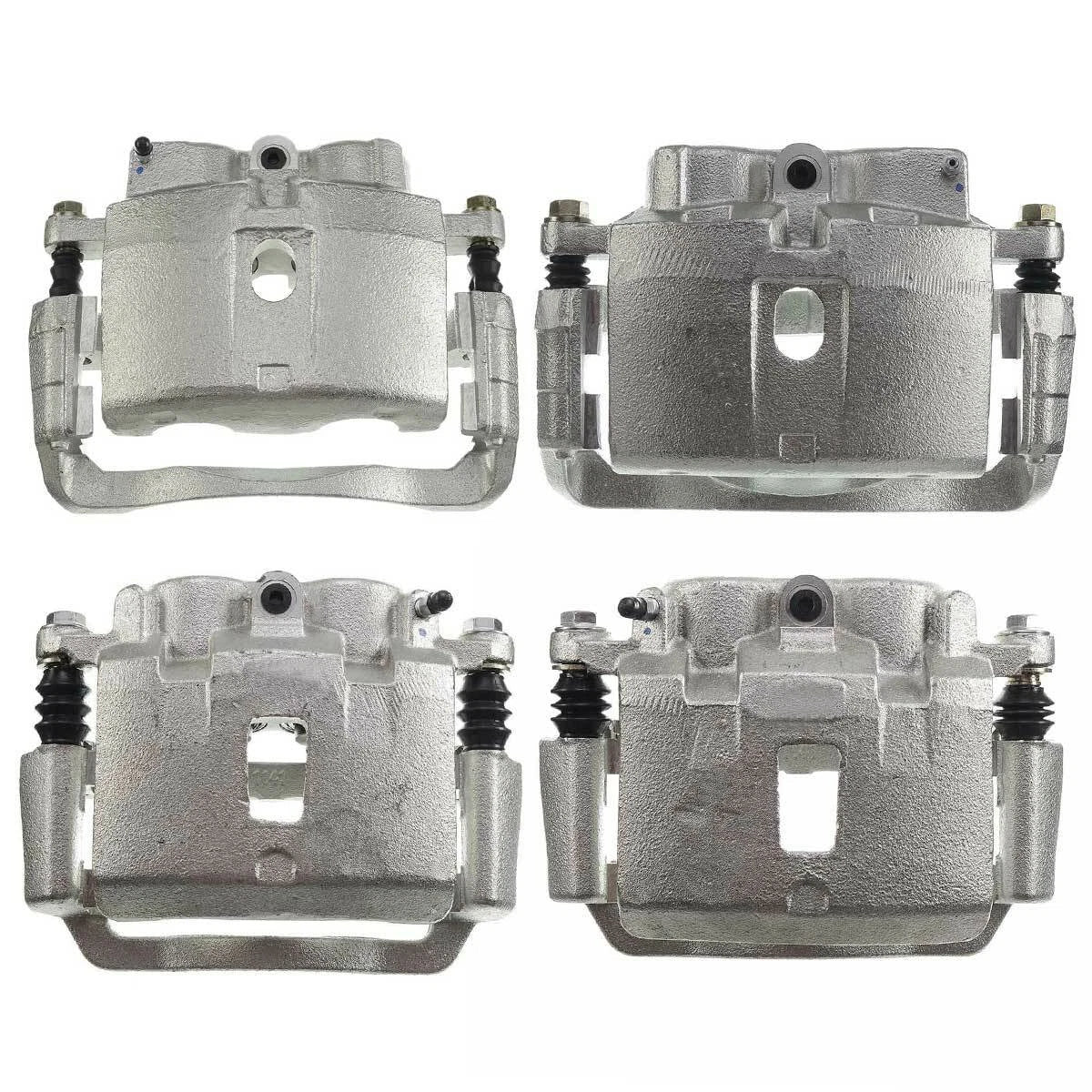 Set of 4 Brake Calipers w/ Bracket for Chevy Express 2500 (2003-2017)
