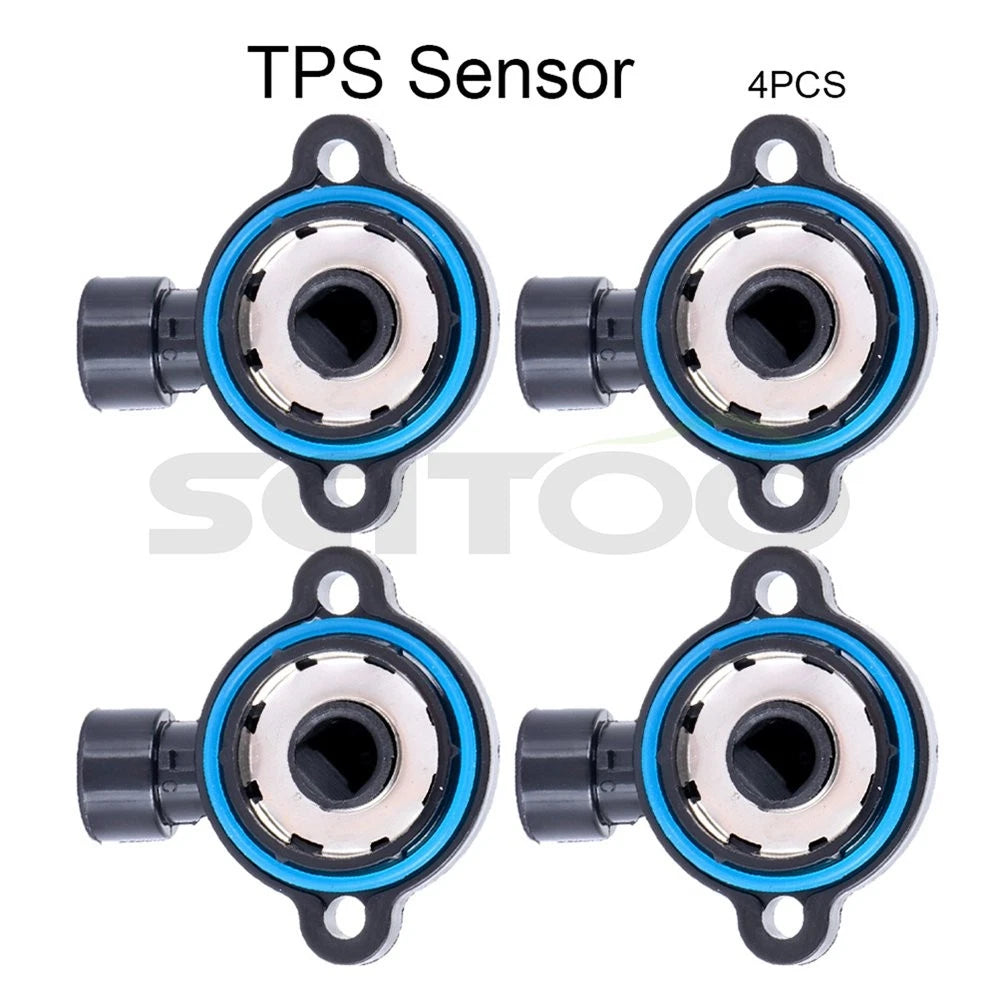 4X Throttle Position Sensor for Chevrolet C1500 Pickup, Suburban (1997–1999)