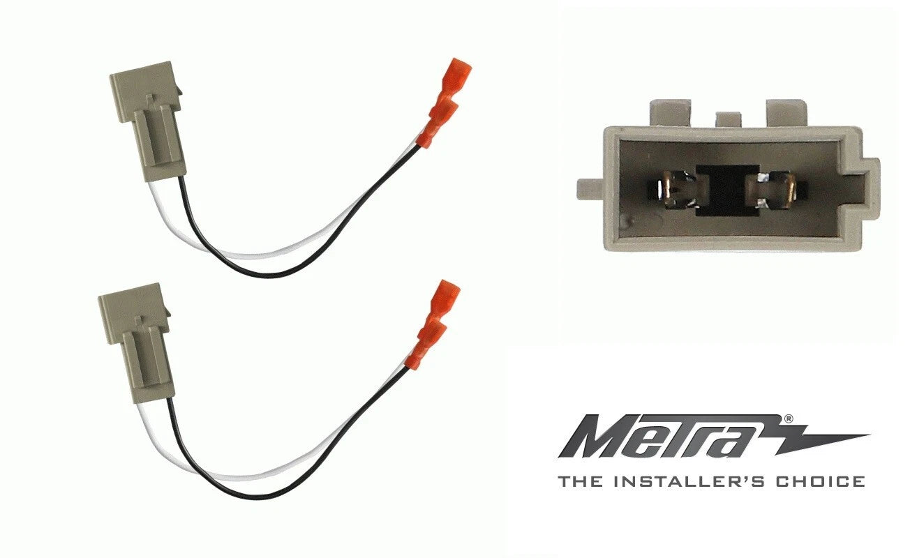 Car Audio Speaker Wiring Harness Adapter for Select 87+ Ford Vehicles (OEM)