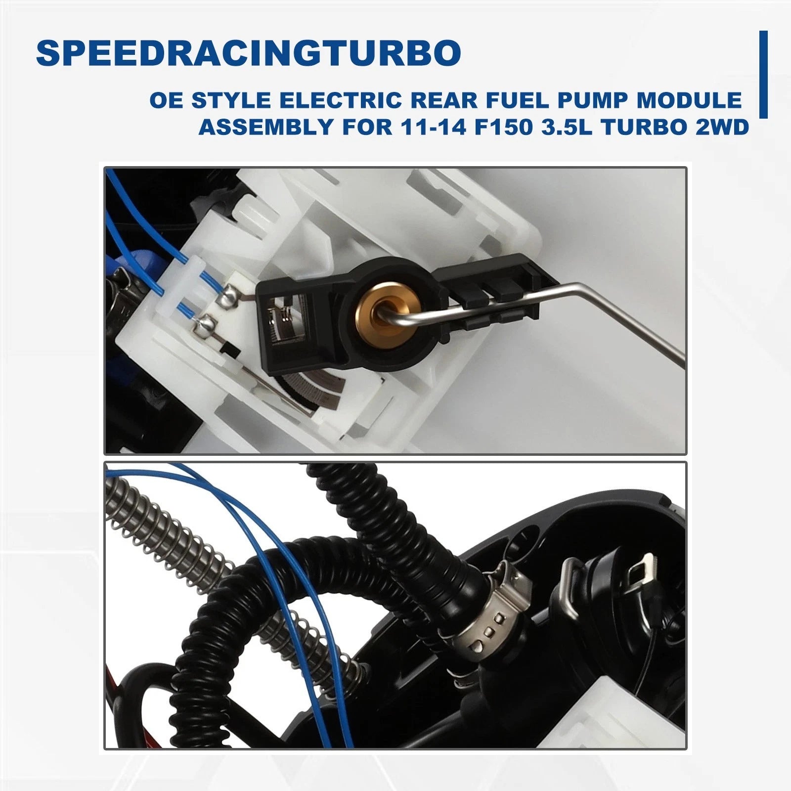 OE Style Electric Rear Fuel Pump Module Assembly for Ford F150 (2011–2014) 3.5L Turbo 2WD
