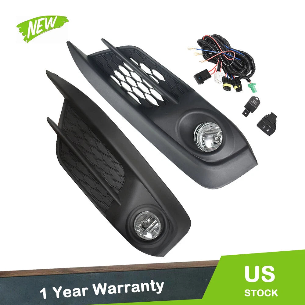 Fog Lamp Assembly with Switch & Bulbs for Honda Civic (2016–2018)