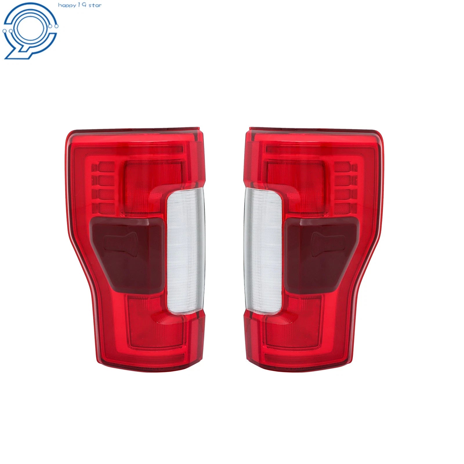 Set of 2 LED Tail Lights for Ford F250 F350 Super Duty (2017–2019)