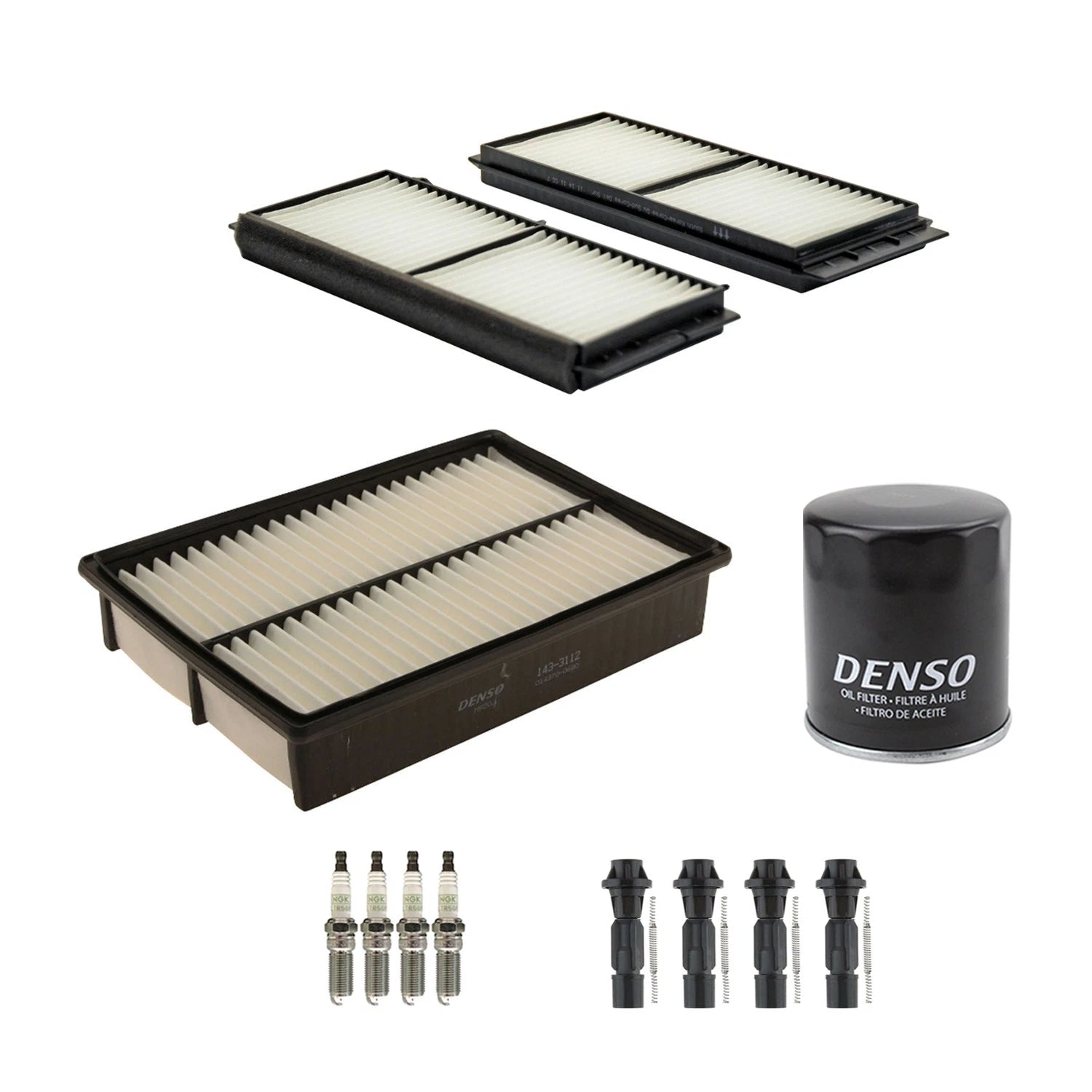 Denso Tune Up Kit & NGK Spark Plugs for Mazda 3 (2004–2023)