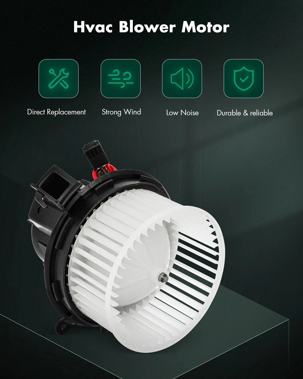 HVAC Heater Blower Motor w/Fan for Mercedes-Benz GLK250 350 (2013–2015) 700277