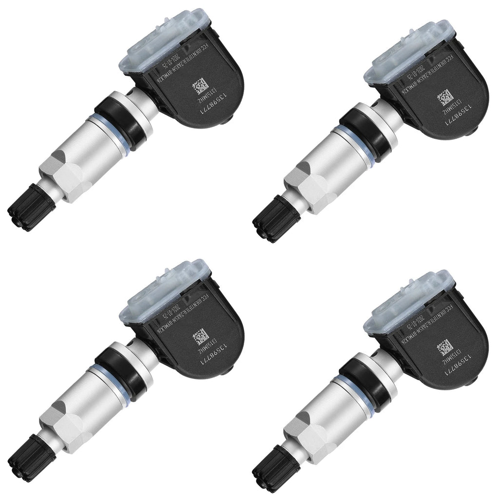 4X OEM 13540601 TPMS Tire Pressure Sensor for Buick Chevrolet (Alloy)