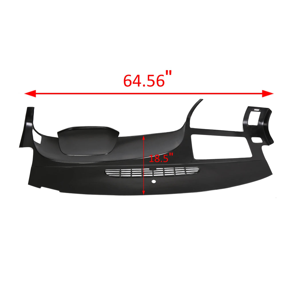 Dash Cover Cap for Silverado 1500 LS LT (2007–2013) One-Piece Textured Overlay