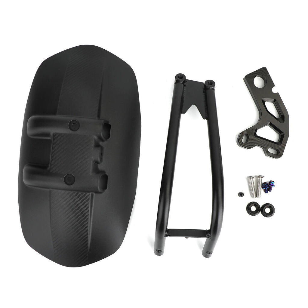 Rear Fender Tire Hugger Mudguard for Honda XADV 750 (2017–2020) Black