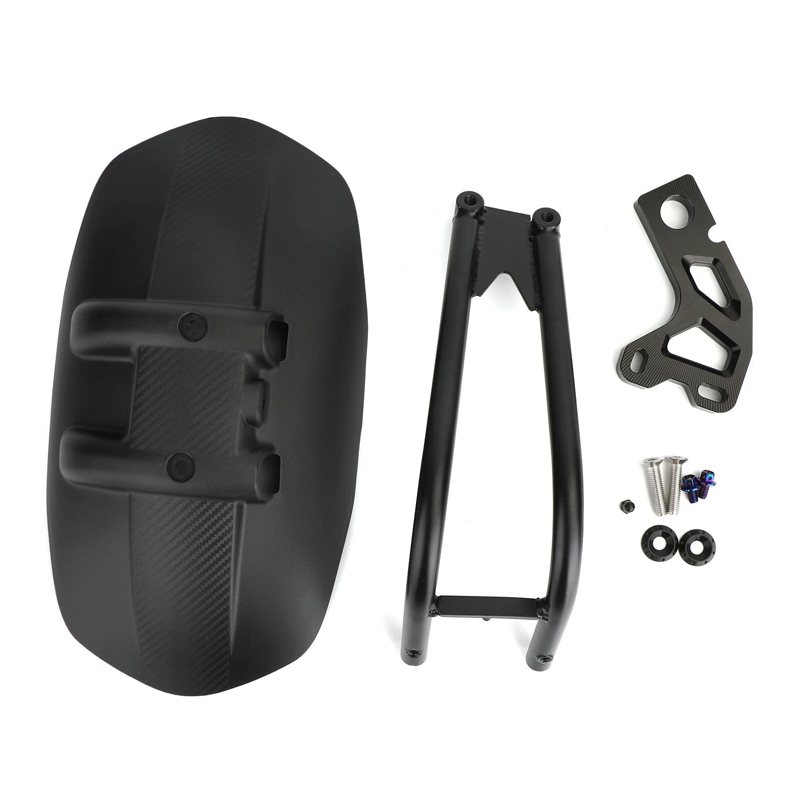 Rear Fender Tire Hugger Mudguard for Honda XADV 750 (2017–2020) Black