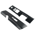 Carbon Fiber Car Interior Glass Switch Covers ABS for Nissan 350Z (2006–2008)