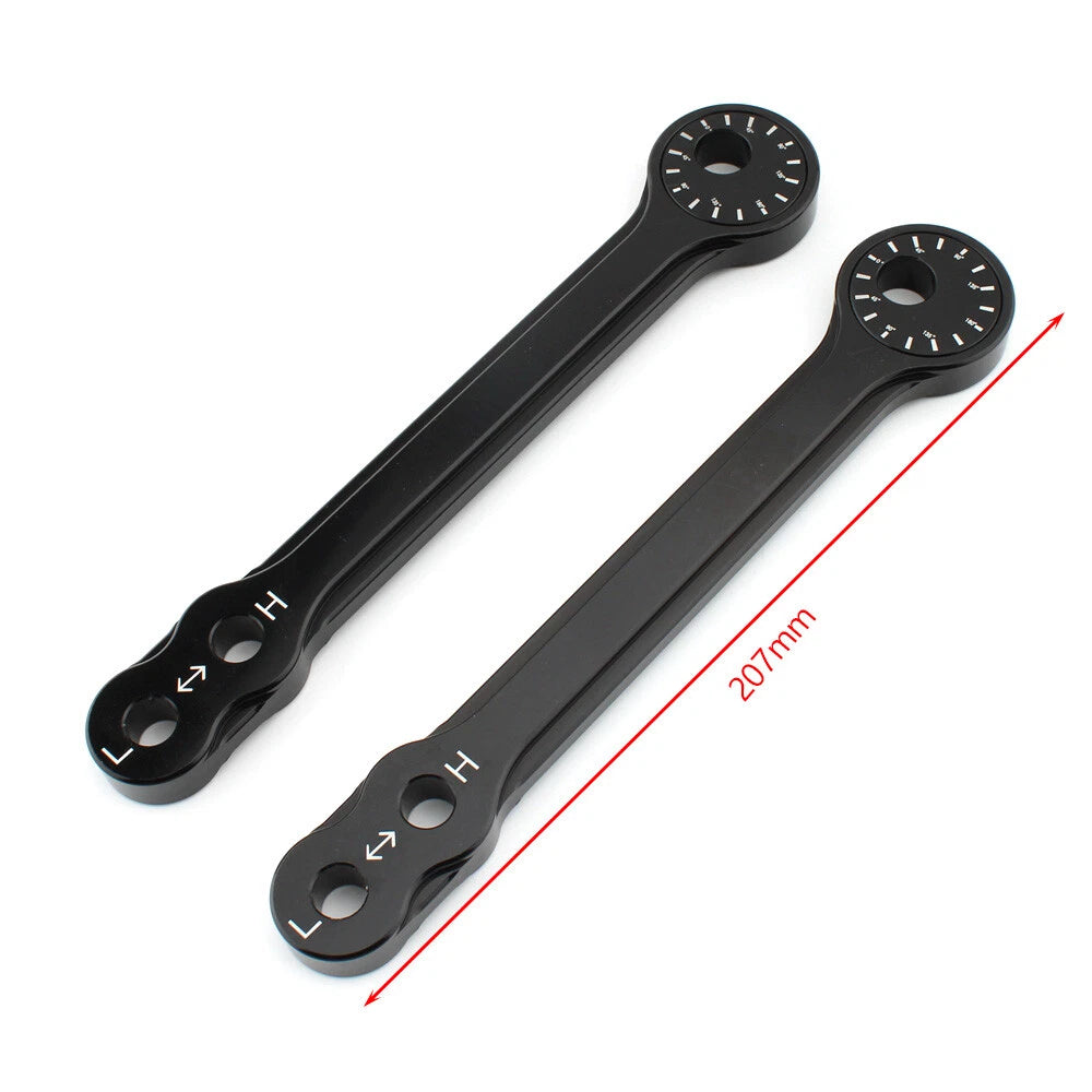 CNC Aluminum Lowering Link Kit 40mm for Kawasaki Ninja 400 Z400 Z250 (2013–2023)