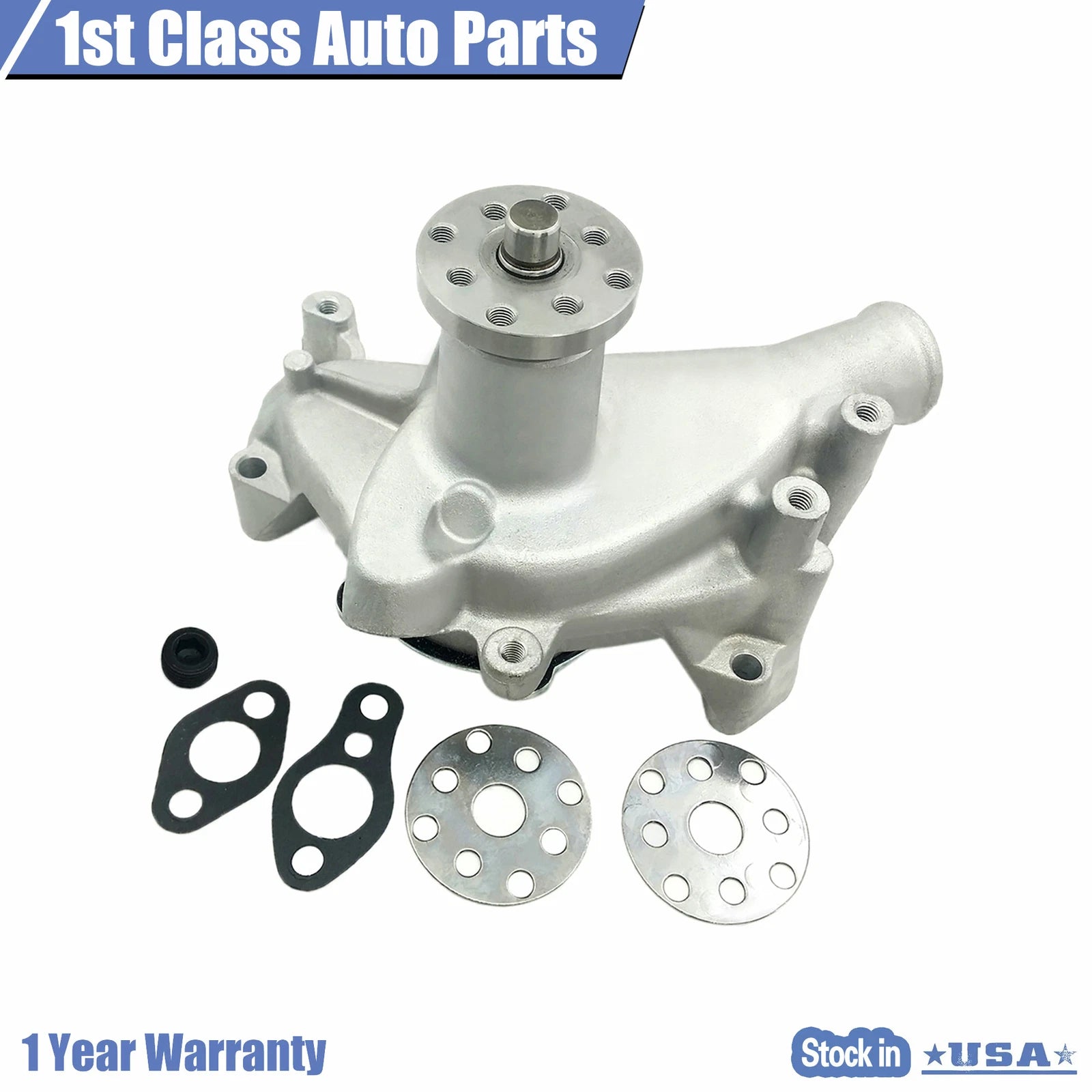 Long Water Pump with Aluminum Impeller for Chevy Small Block