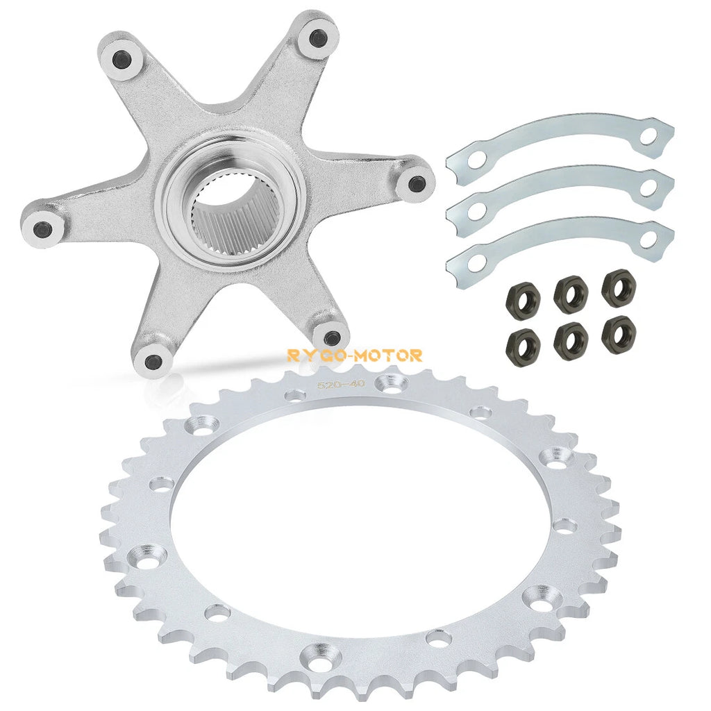 Rear Sprocket & Hub Assembly for Yamaha Raptor 660R (2001–2005)
