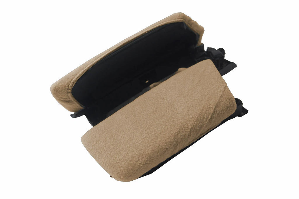 Armrest Cover Protector for BMW F10 528 535 (2011–2016) Beige Fleece