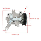 A/C Compressor with Clutch for Subaru Impreza (2012–2016)