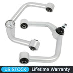 Set of 2 Front Upper Control Arms for Ford F150 (2004–2024) 4WD Silver