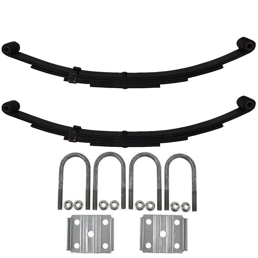 Set of 4 Double Eye Trailer Leaf Springs for (25-1/4") #9150014