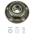 Set of 2 Wheel Hubs for BMW 3 Series (E90, E92, E93)